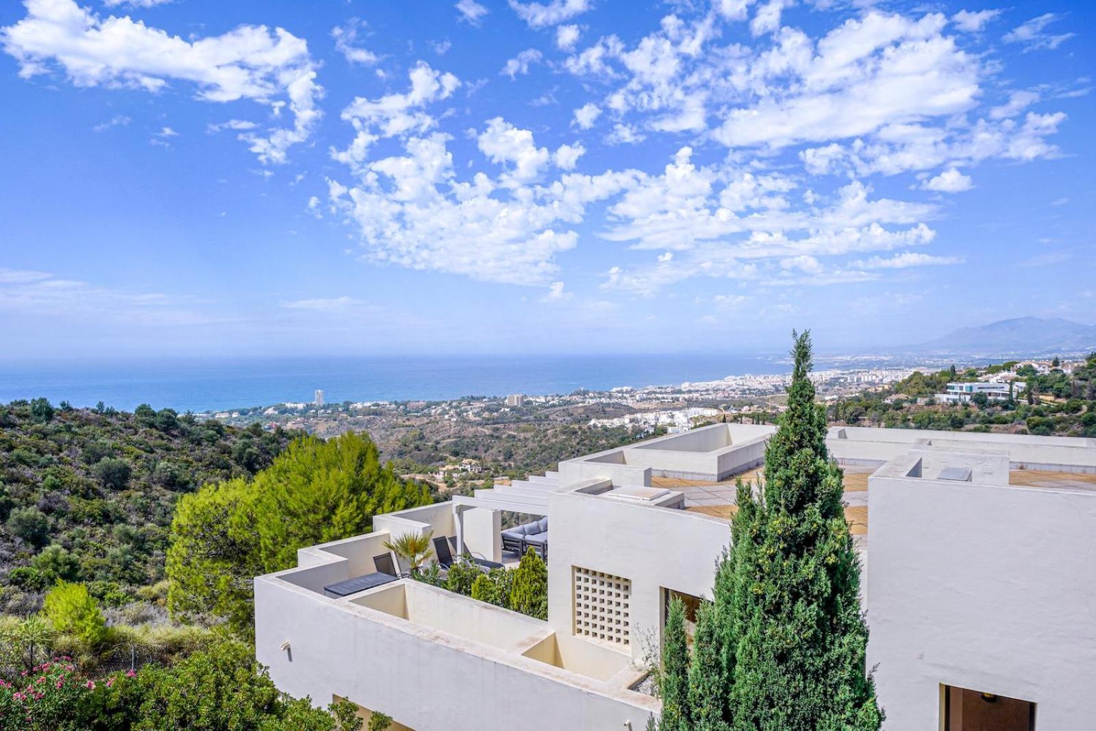 Spectacular Views - Luxury Apartment In Resort - Marbella Hills Exterior foto